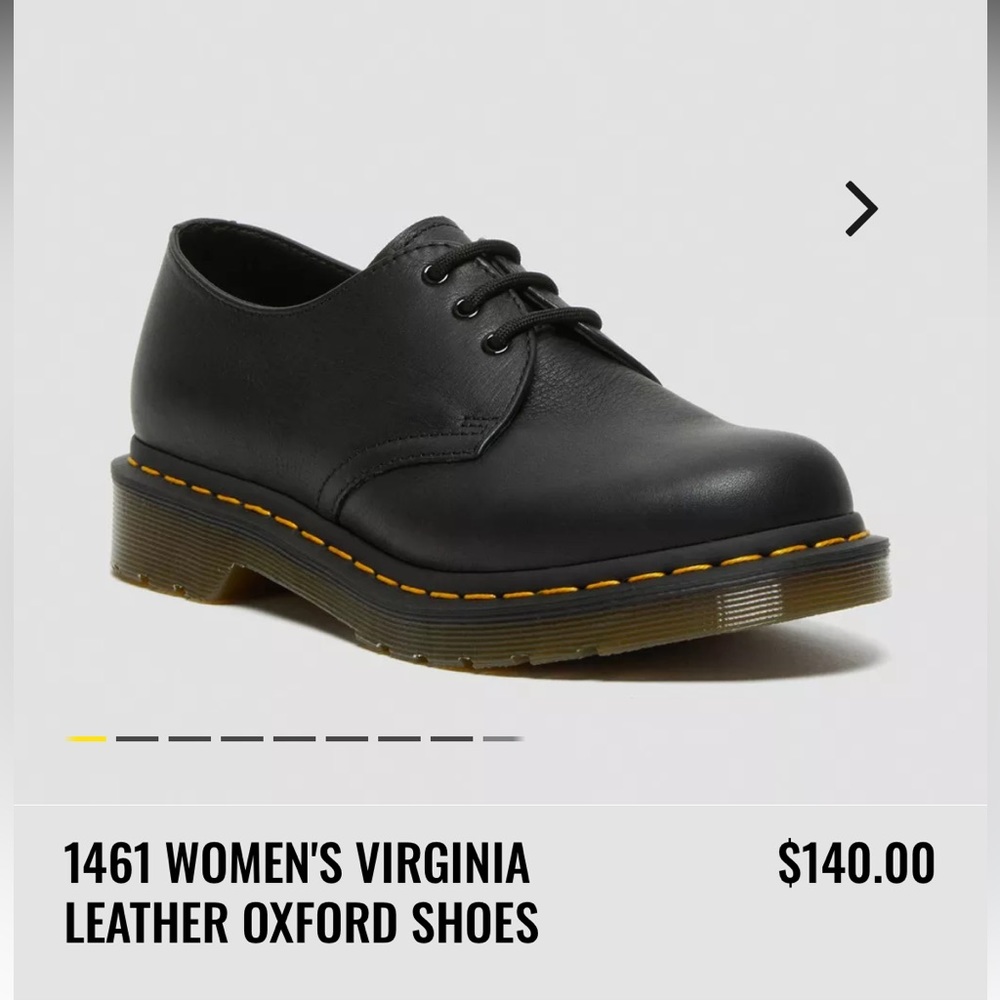 1461 Women’s Virginia Leather Oxford Shoes